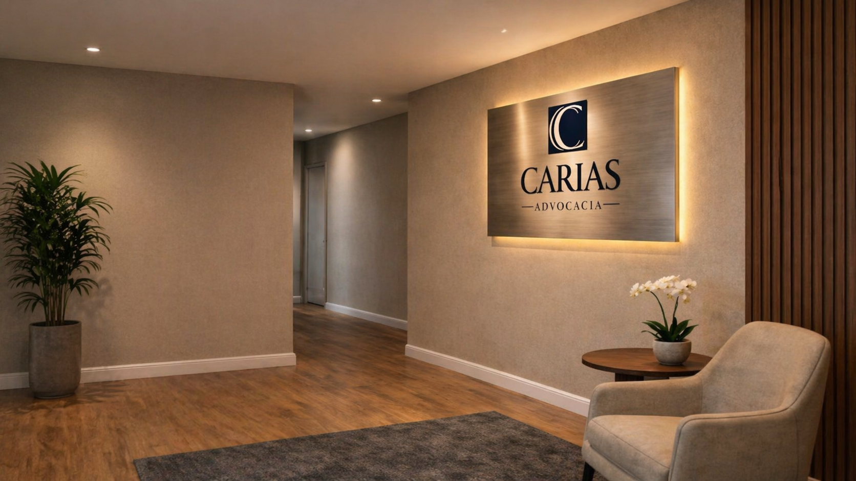 Recepção da Carias Advocacia